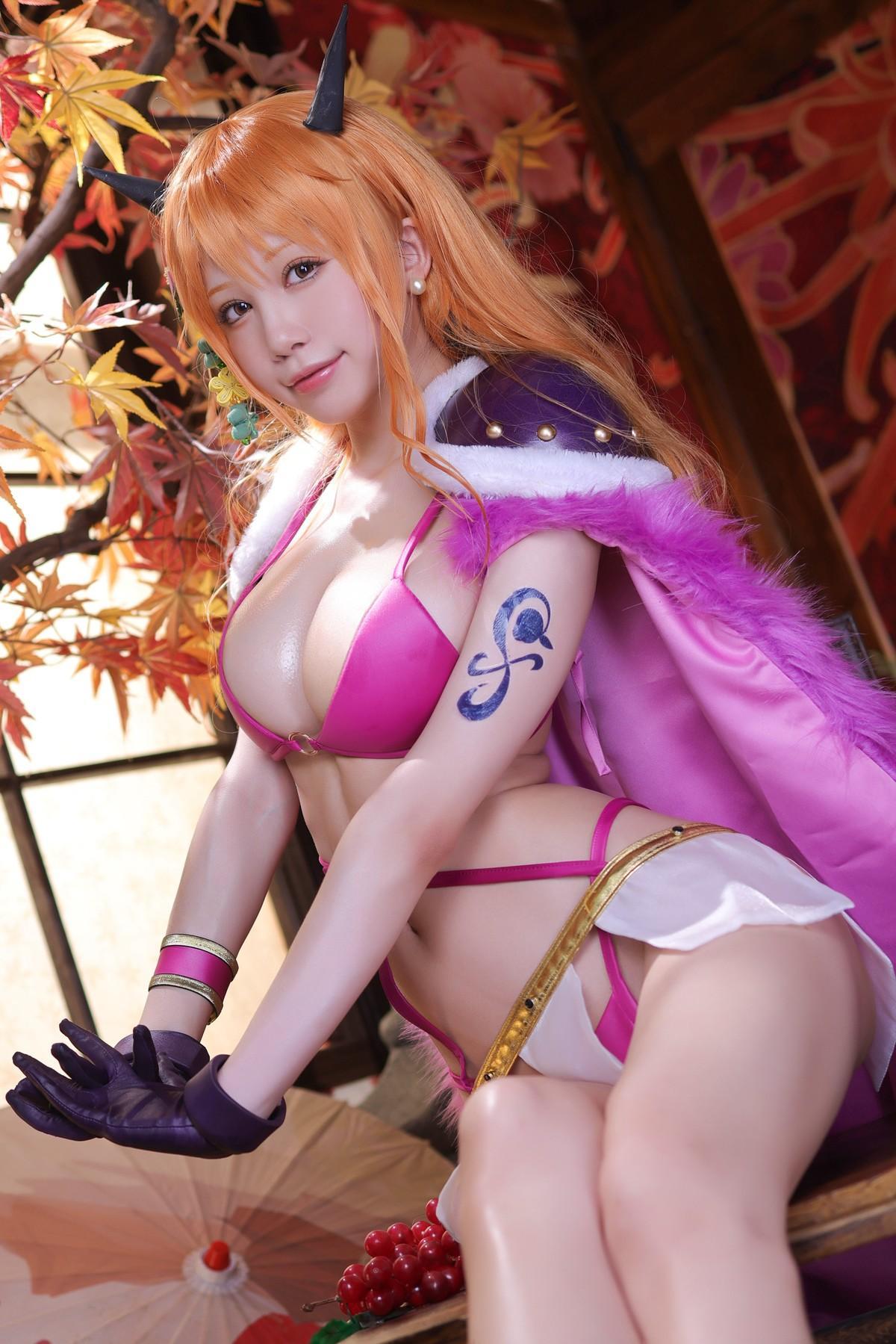 Cosplay 水淼Aqua Nami ナミ Set.01(53)