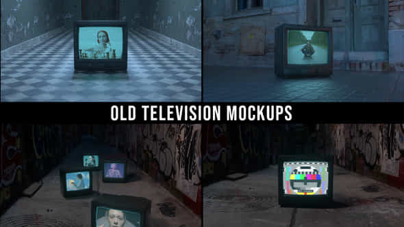 Old Television Mockup - VideoHive 50276540