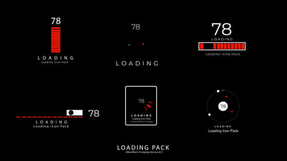 Loading Icon Pack - VideoHive 47319762