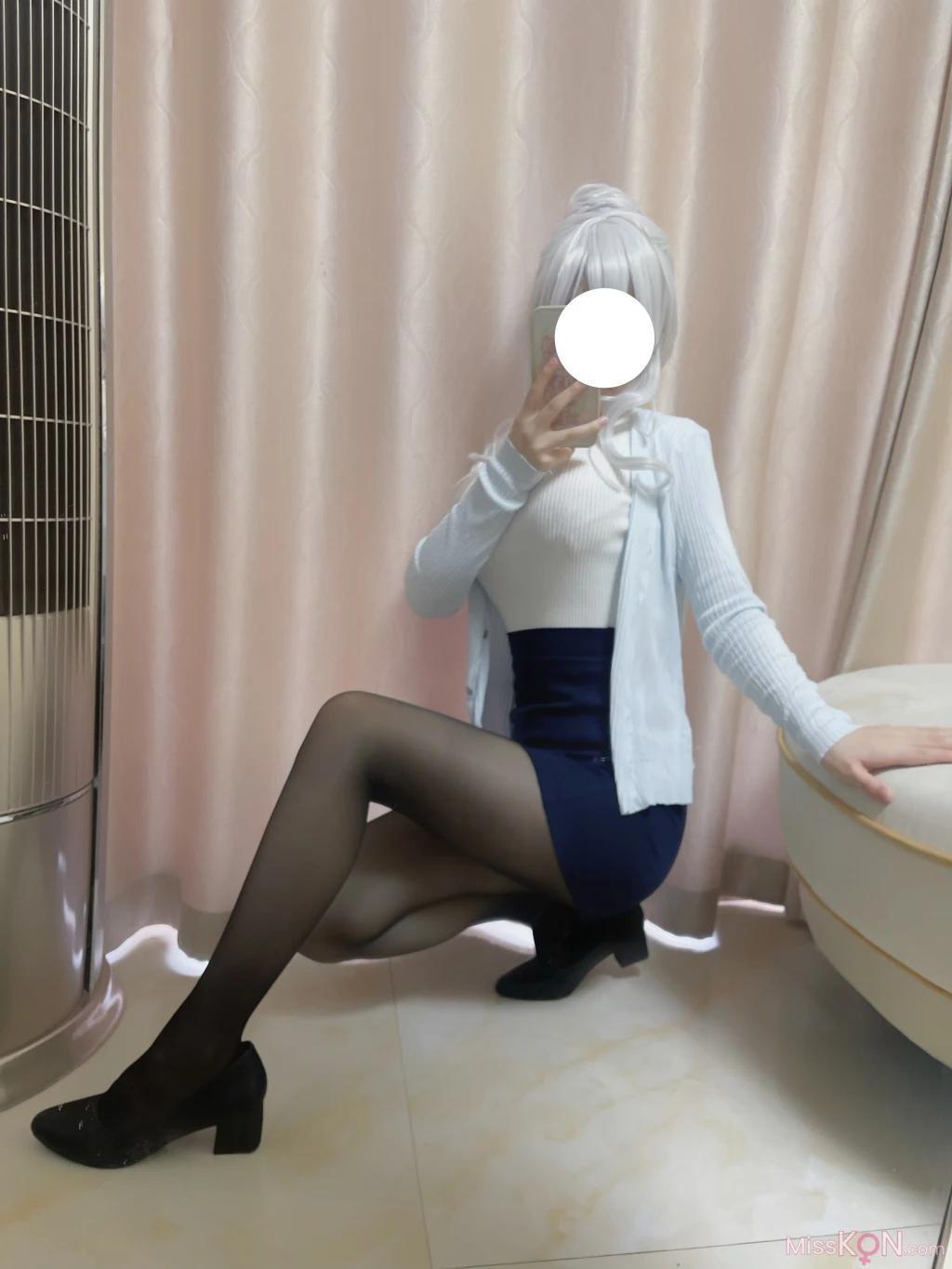 Coser@幼愛Youmeko: 未亡人雪女 (70 photos)(64)