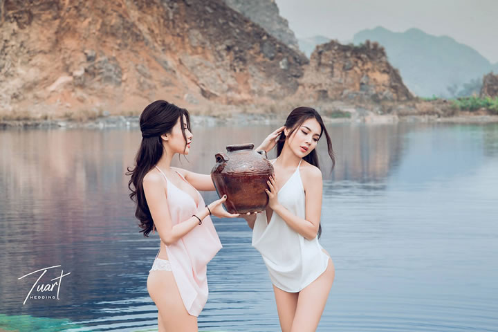 Vietnamese supermodel Thuy NGA Pham World Taoyuan Landscape Wonderland Beautiful Human Photo 21