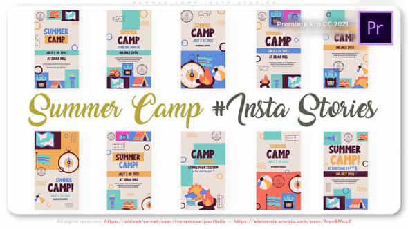 Summer Camp Insta - VideoHive 45906623