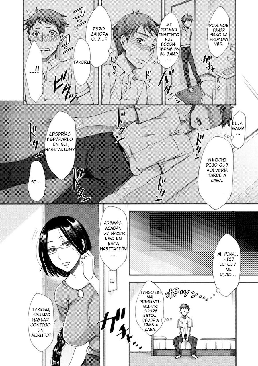 [Tukisiro Saya] Tonari no Kirei na Okaa-san  Mi Vecina Una Hermosa Madre (COMIC Shingeki 2019-08) [Spanish] [Digital]