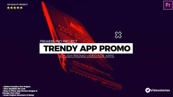 Trendy App Promo - VideoHive 34361510