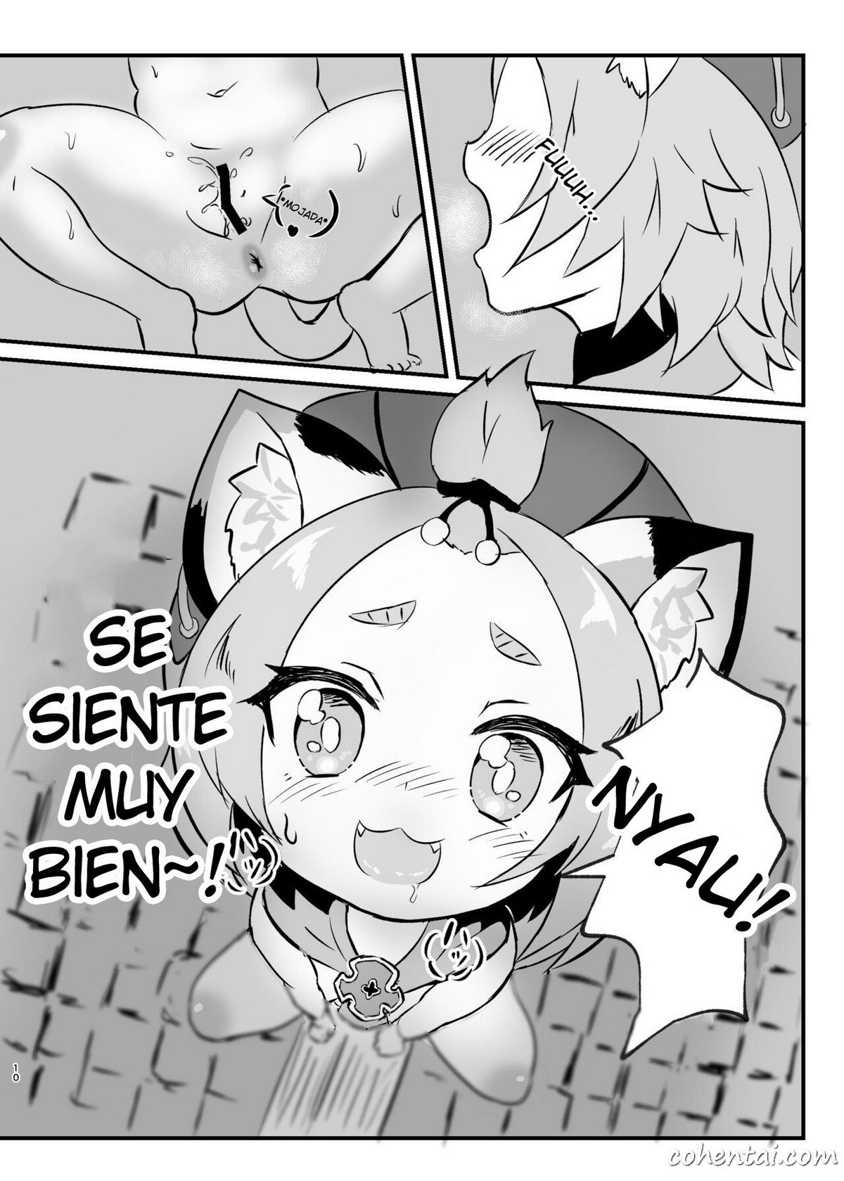 Diona After Eleven (Genshin Impact) xxx comics manga porno doujin hentai español sexo 