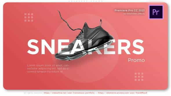 Sneakers Promo - VideoHive 34262766