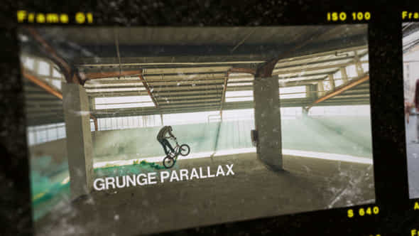 Grunge Parallax Media Slideshow - VideoHive 57014722