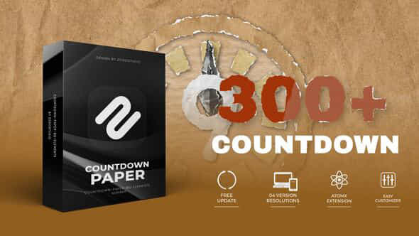 Countdown Paper - VideoHive 54785049
