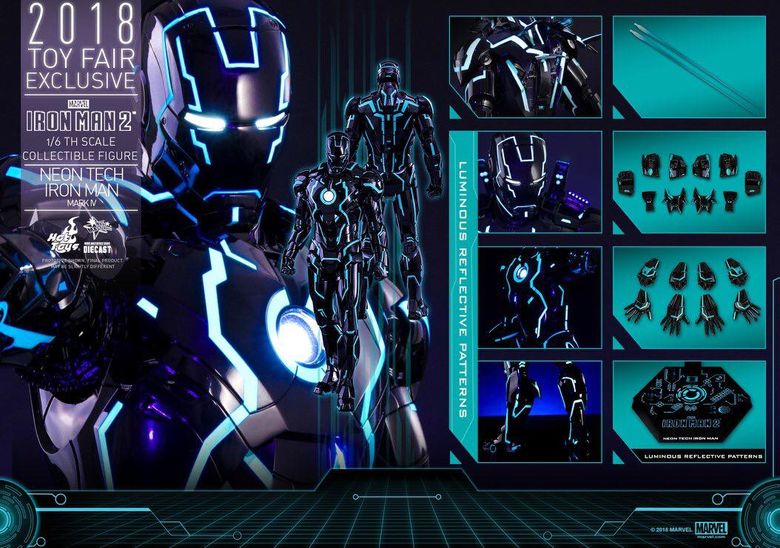 Iron Man 2 - Mark IV Neon Tech "Toy Flair Exclusive 2018" 1/6 (Hot Toys) Oa3I0gQz_o