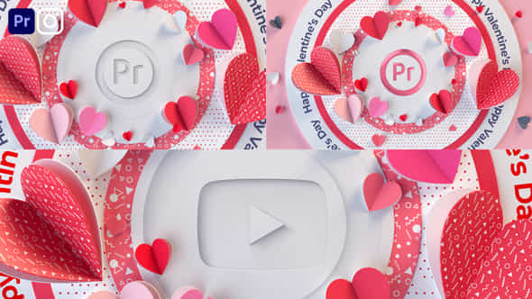 Valentines Day Logo - VideoHive 36076232