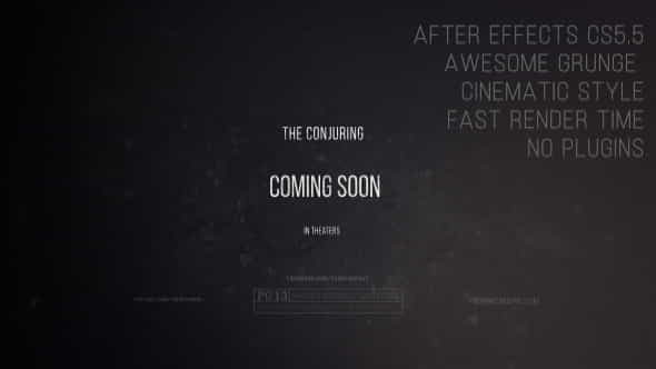 The Conjuring - Cinematic Trailer - VideoHive 15296275