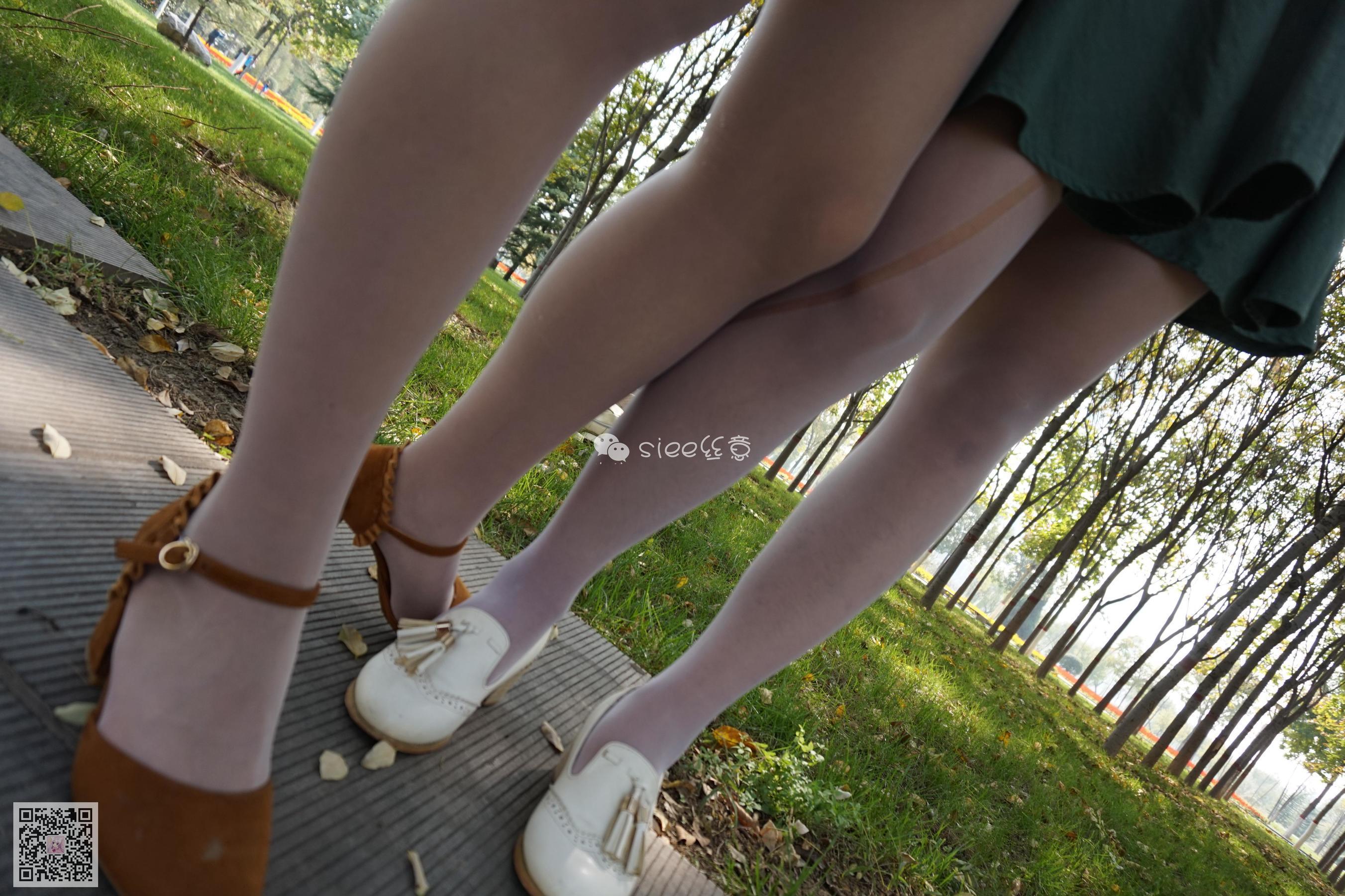 鱼鱼&茹茹《公园小路》 [丝意SIEE] No.012 写真集(40)