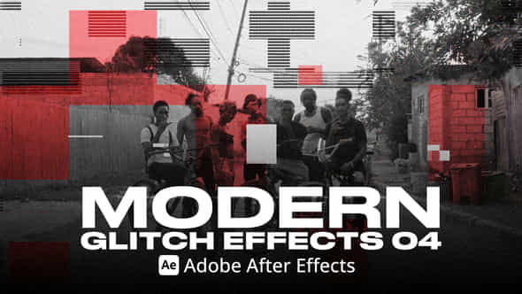 Modern Glitch Effect 04 Ae - VideoHive 53930022