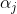 alpha _{j}