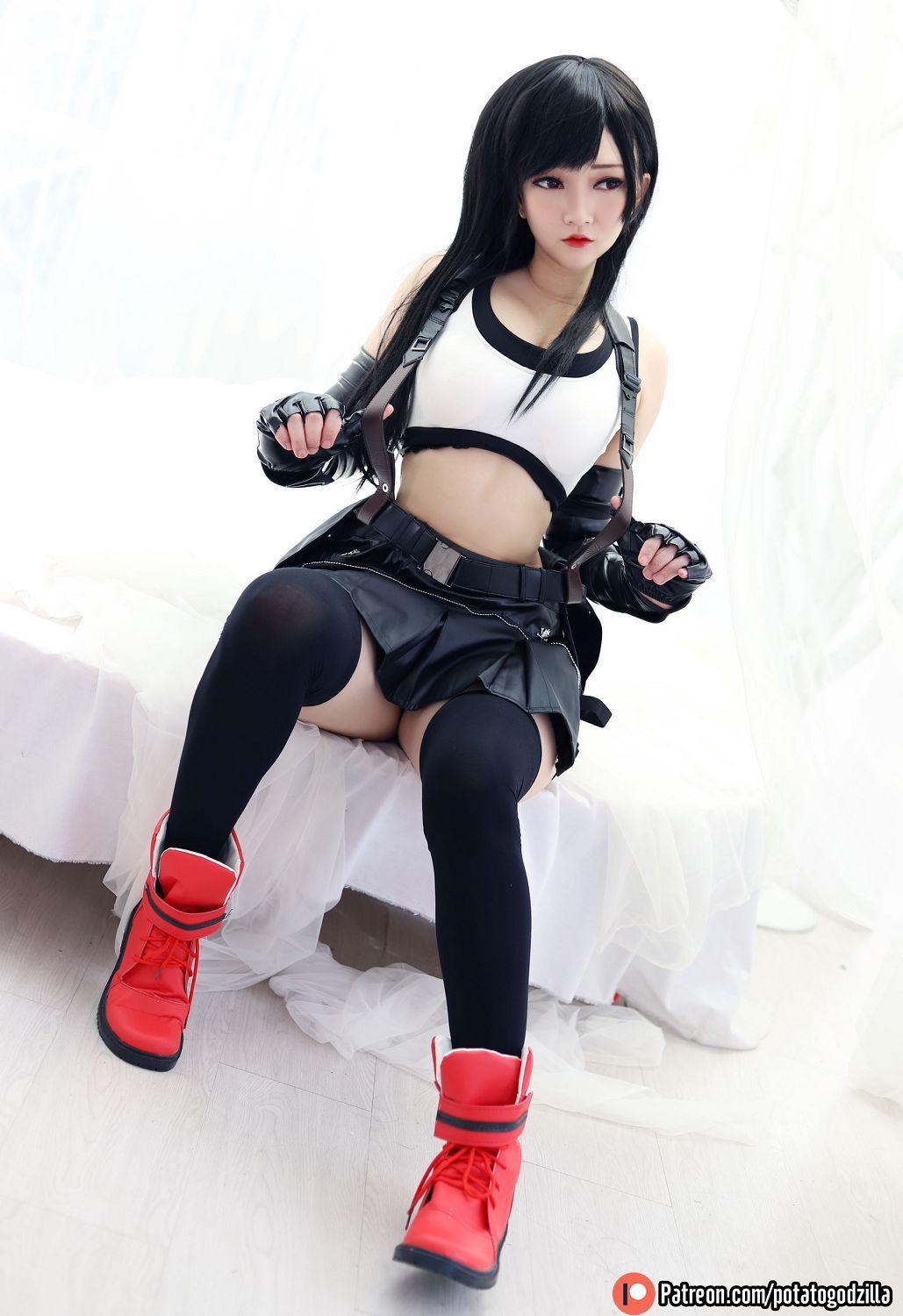 [福利女神cosplay] Potato Godzilla - Tifa(49)