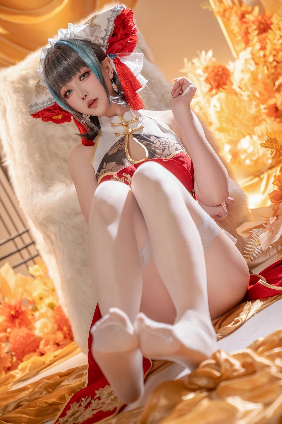 Cosplay 星之迟迟Hoshilily – 碧蓝航线柴郡(29)