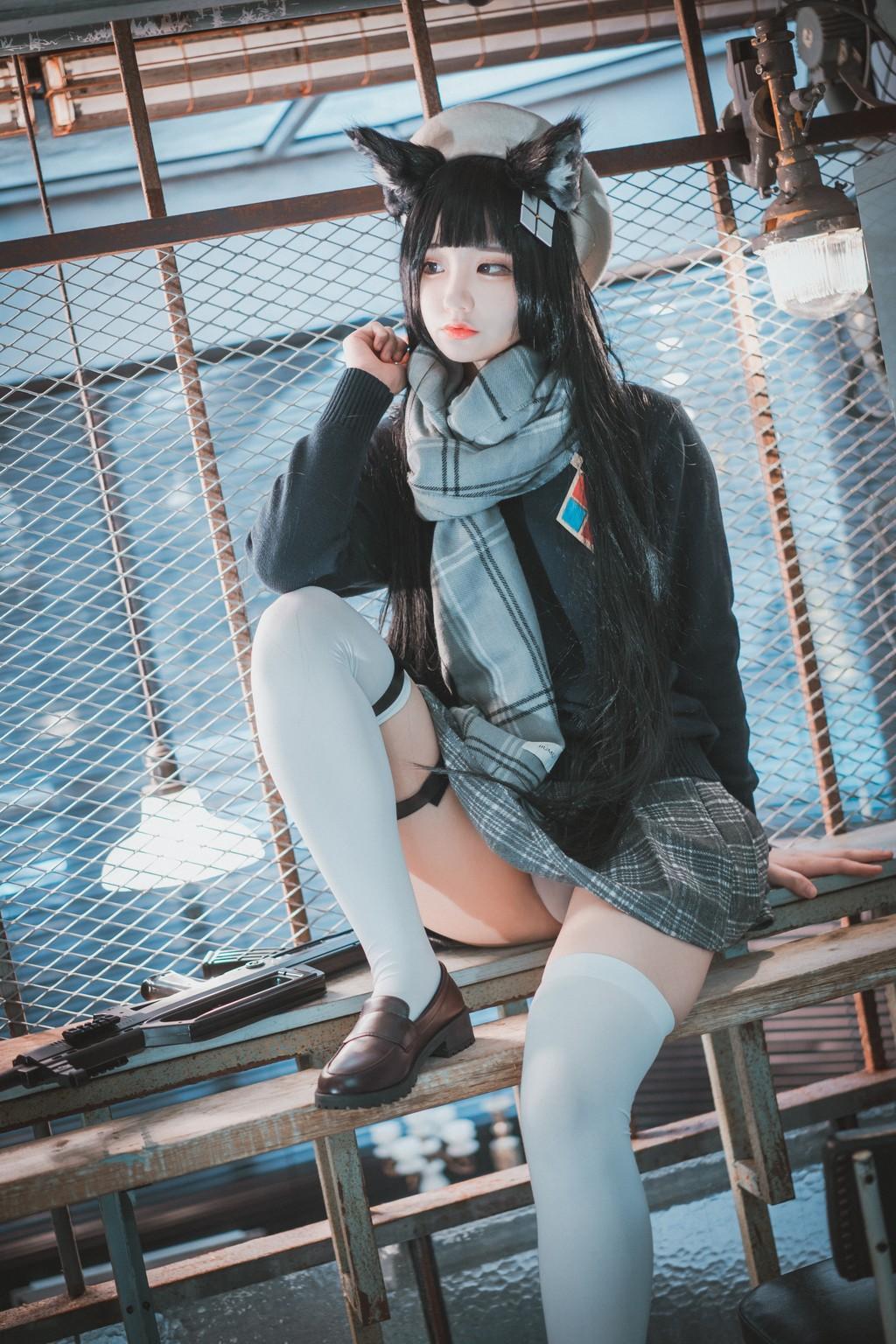 DJAWA Photo - Jeong Jenny (정제니): “Girls' Frontline - Type 95 (Pure White Graduation ver.)” (33 photos)
