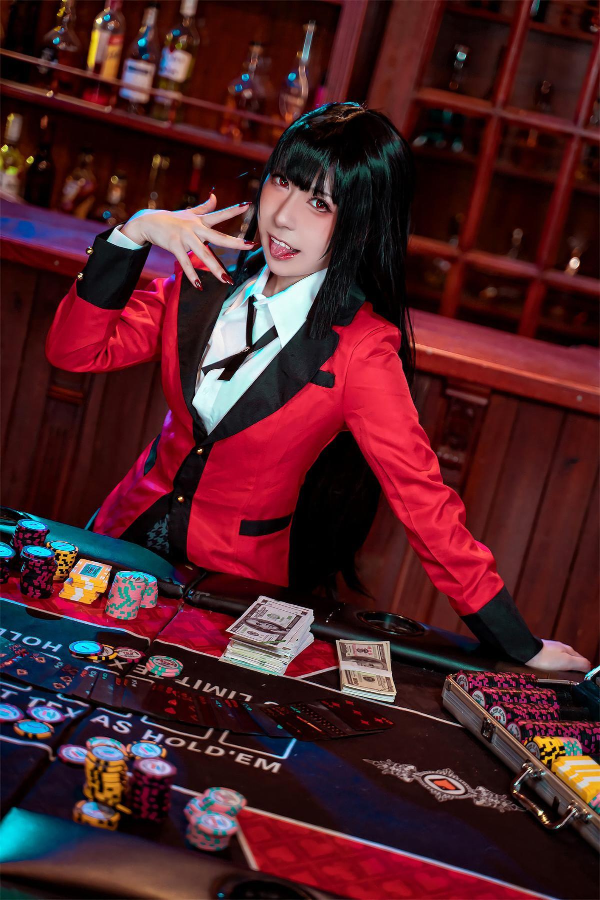 Cosplay 虎森森 蛇喰梦子 Jabami Yumeko(4)