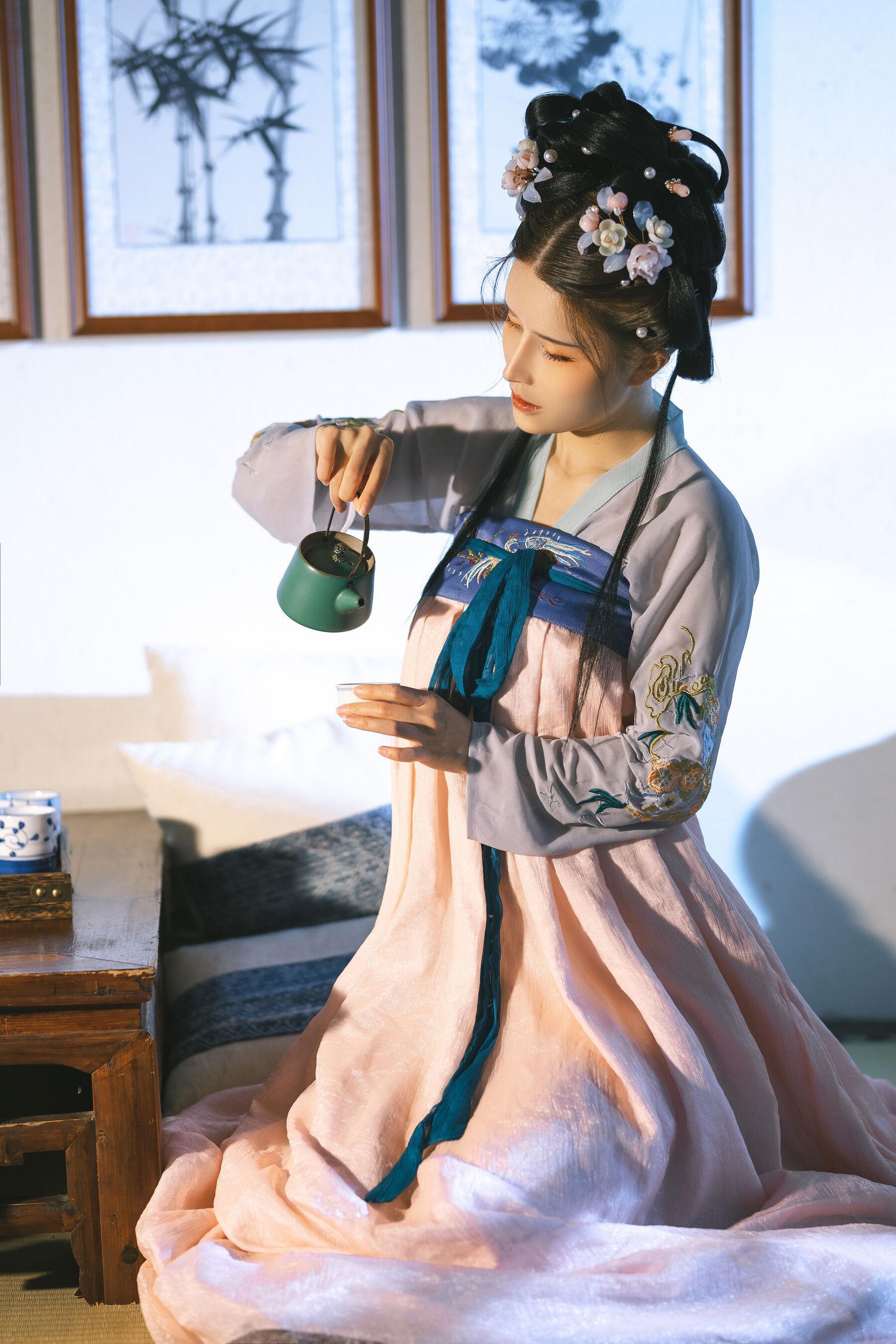 国模套图 鹿八岁《汉服》(3)