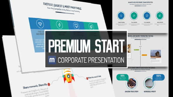 Premium Start - Corporate Presentation - VideoHive 14962866