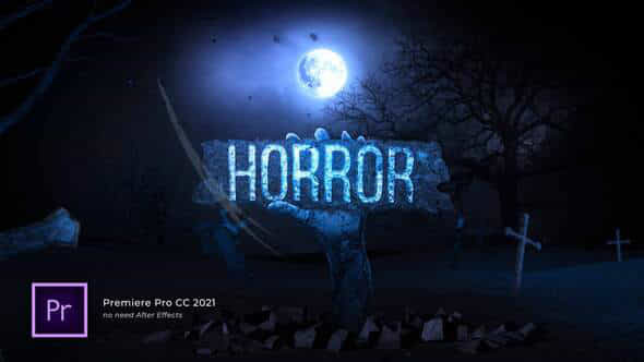 Horror Halloween Logo - VideoHive 32570862