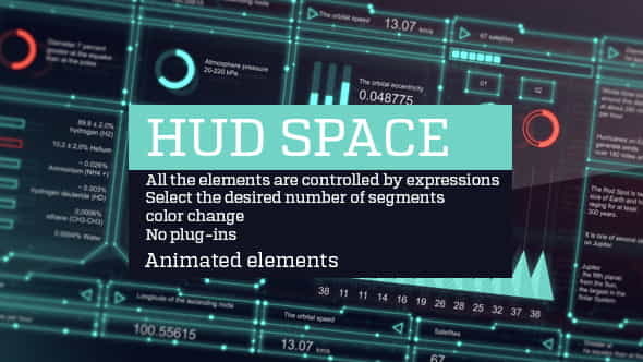 Hud space - VideoHive 15087018