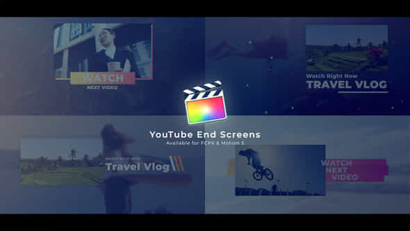 YouTube End Screens - VideoHive 42697659