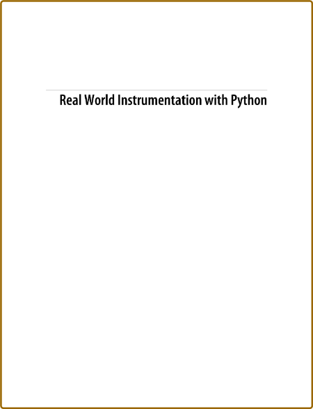 Real World Instrumentation with Python - J. M. Hughes AVthMKft_o