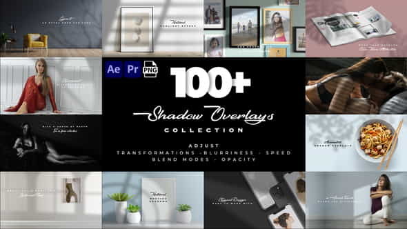 Realistic Shadow Overlays Collection - VideoHive 32076650