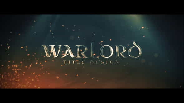 Warlord Title Design - VideoHive 36271482