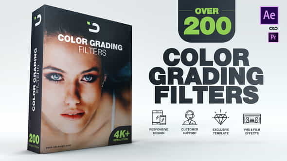 400 Color Grading Filters - VideoHive 22564634