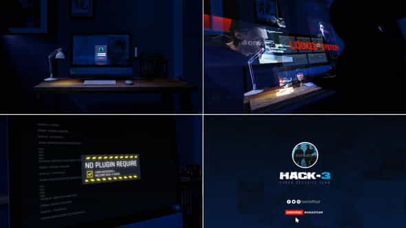 Hacker Intro - VideoHive 34255899