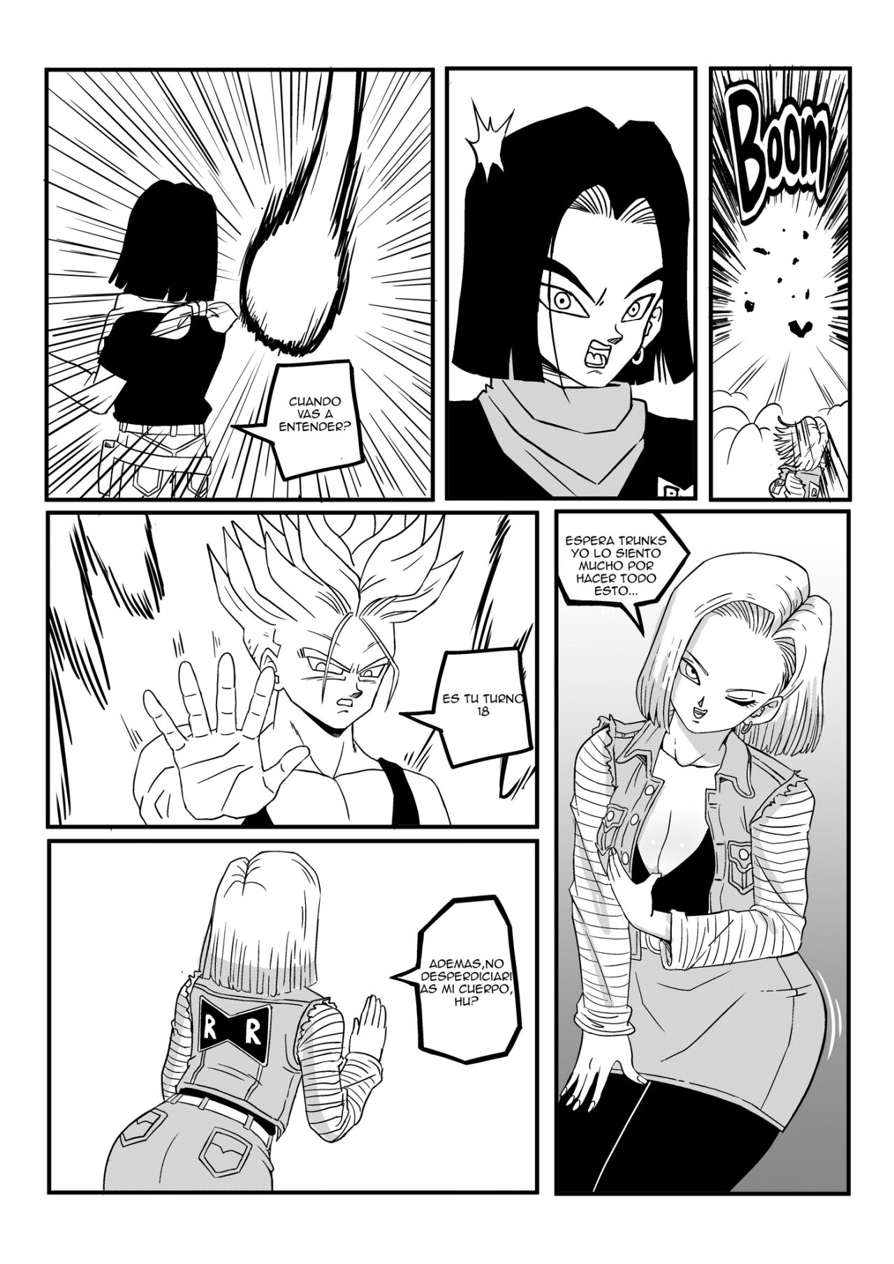 Android 18 Stays in the Future - 2