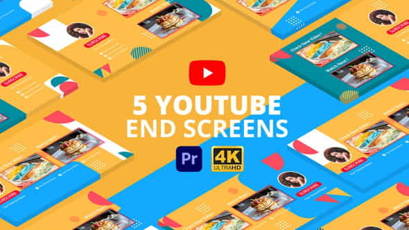 YouTube End Screens Vol.3 | - VideoHive 29415274