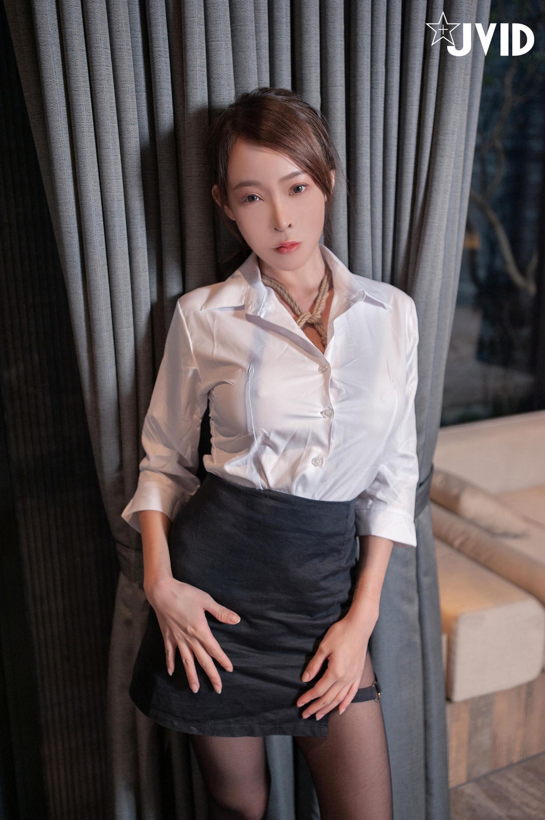 JVID 雨橙《束缚痴女OL逆袭》(56)