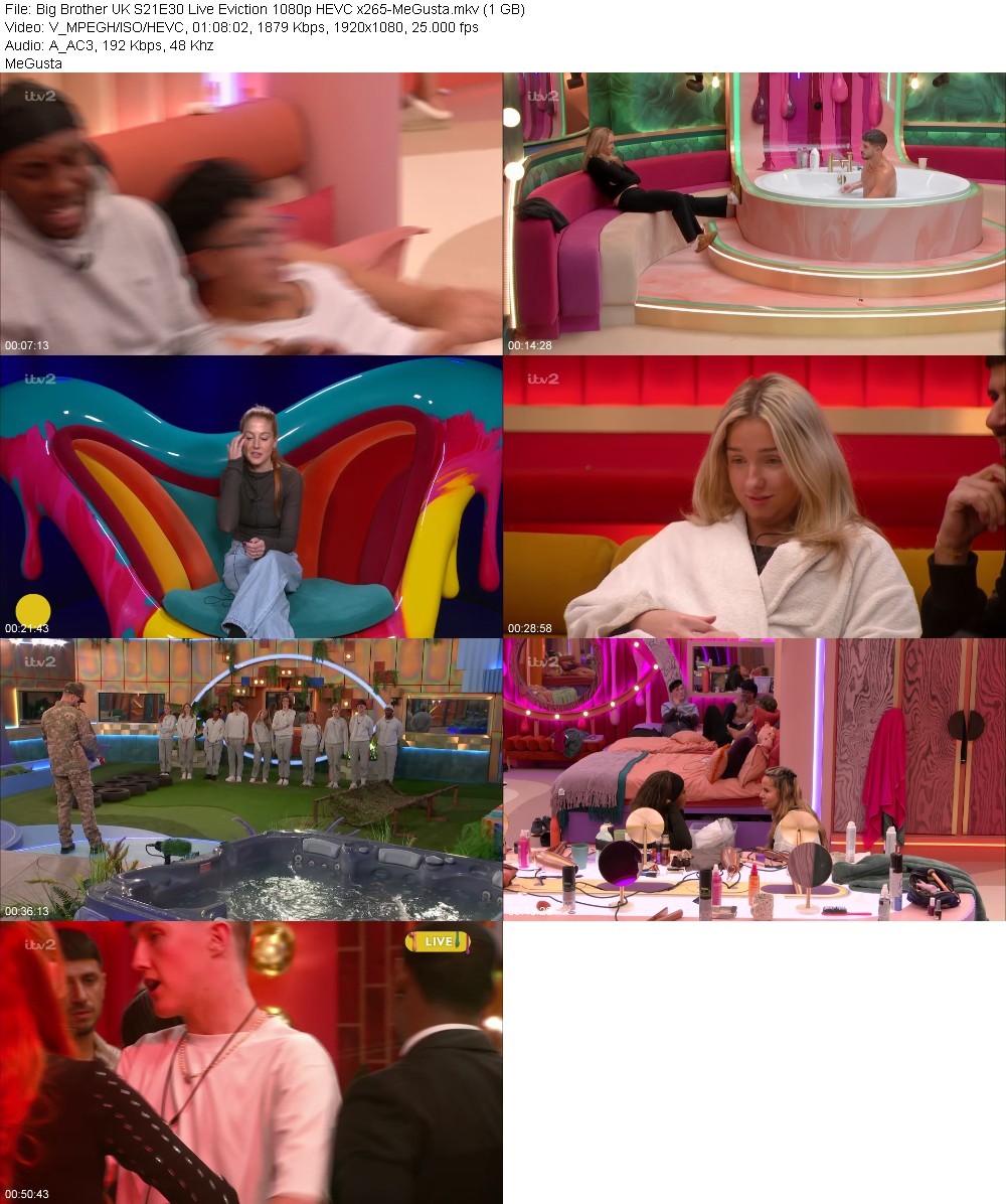 Big Brother UK S21E30 Live Eviction 1080p HEVC x265-MeGusta