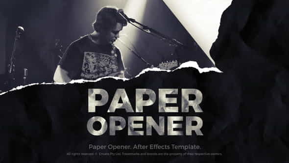 Paper Opener - Paper Slideshow - VideoHive 33805164