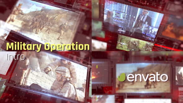 Military Operation Intro - VideoHive 30591622