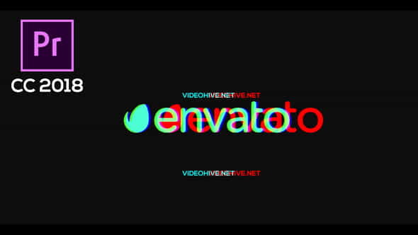 Glitch Logo Reveal - VideoHive 22030006