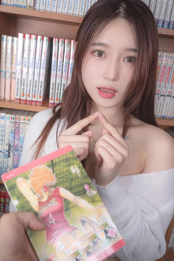 极品小姐姐Yeha图书馆的漂亮JK女孩臆想记(18)