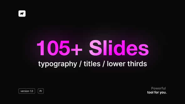 Basic Typography Pack - VideoHive 39254038