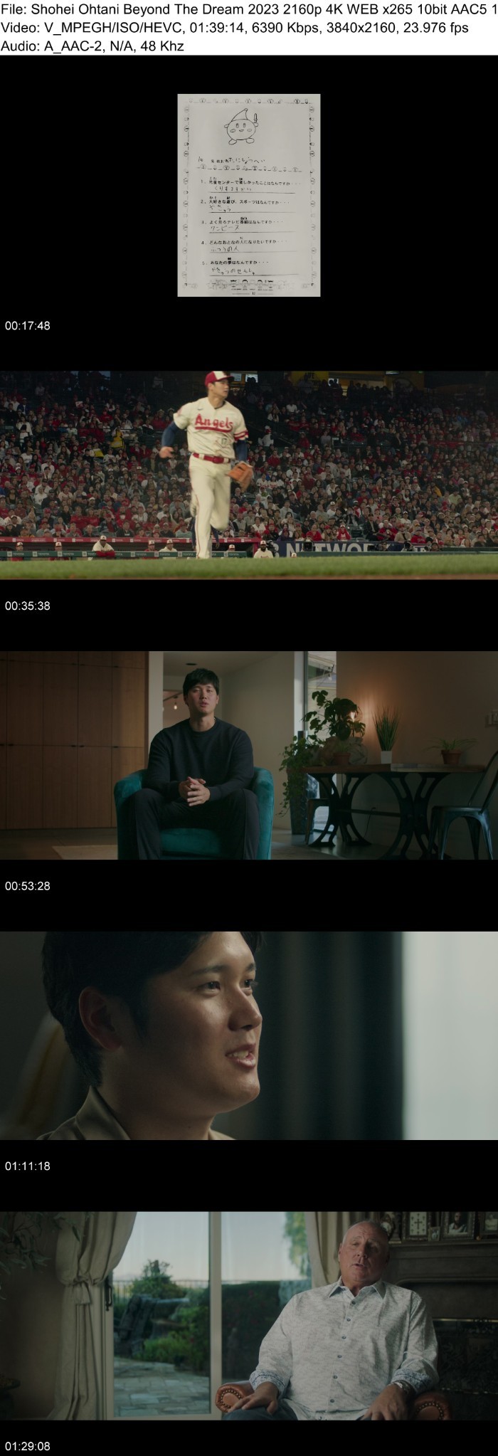 Shohei Ohtani Beyond The Dream (2023) 2160p 4K WEB 5 1-LAMA AO3BIaxX_o