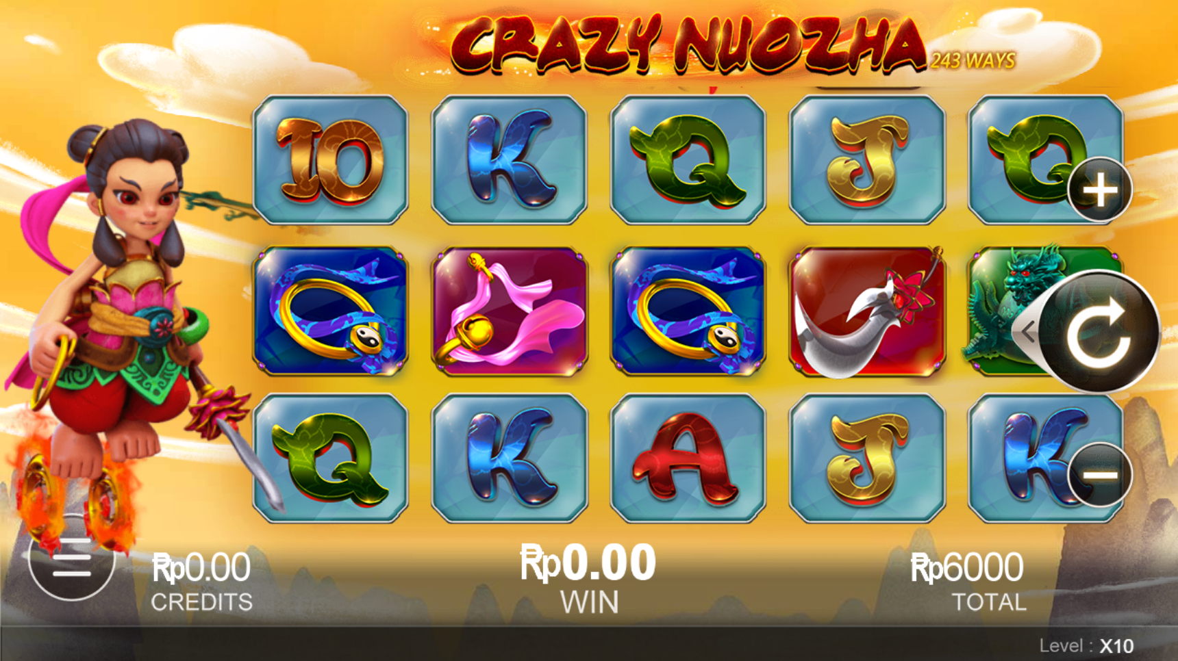 Slot Online Crazy Nuozha | CQ9