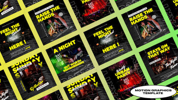 Urbanight Party Social - VideoHive 47436871