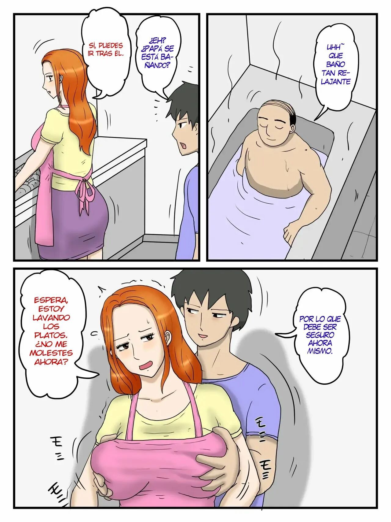 [poteto-chips] Ore no Onaho wa Okaa-san 2 [Spanish] [Xavit0_0]