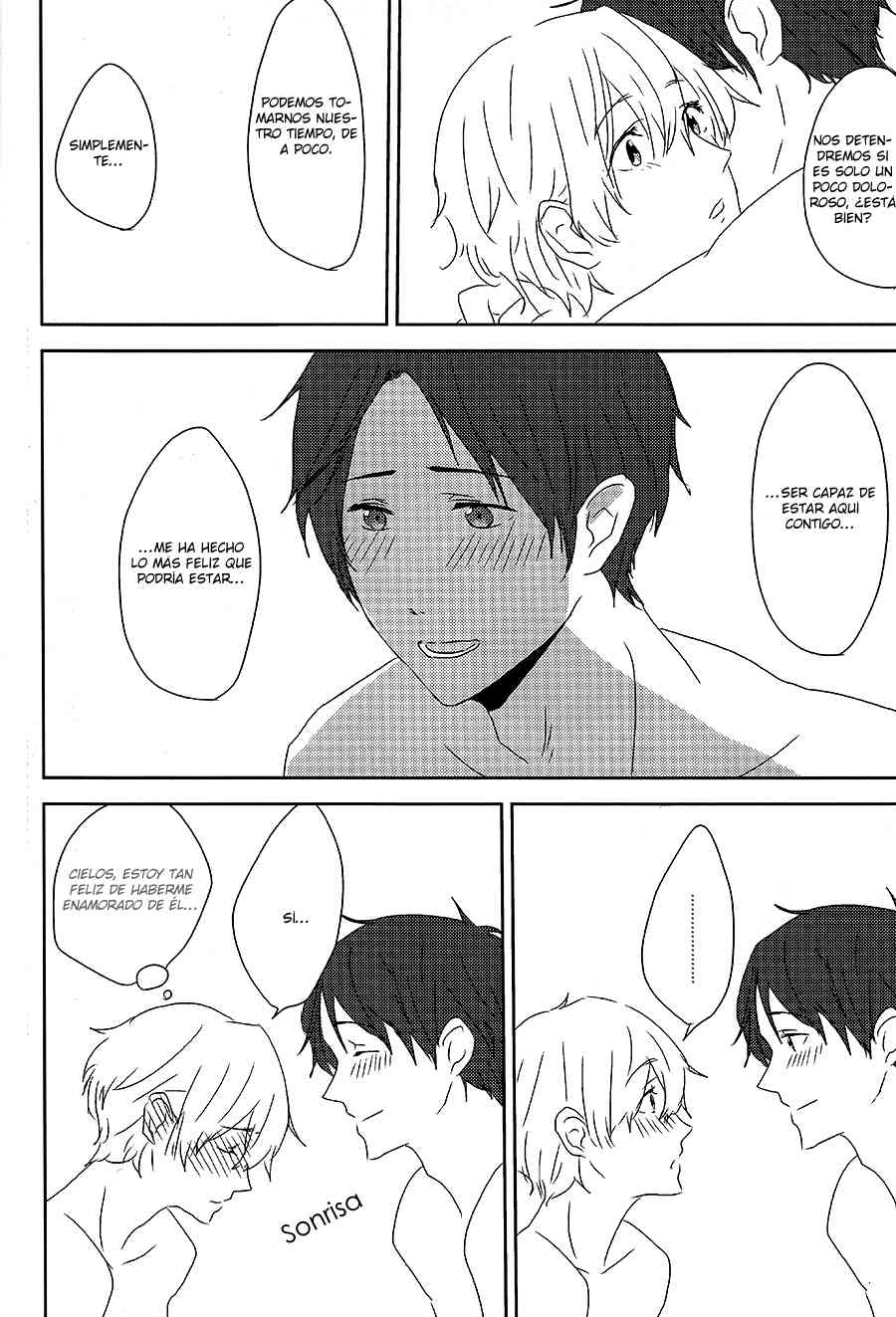 Doujinshi Free! I'm a college student Chapter-1 - 35