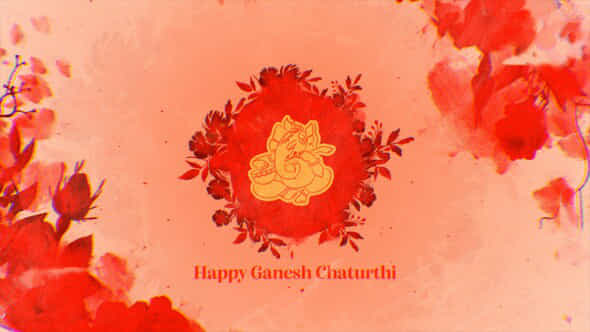 Ganesh Chaturthi Logo - VideoHive 59425979