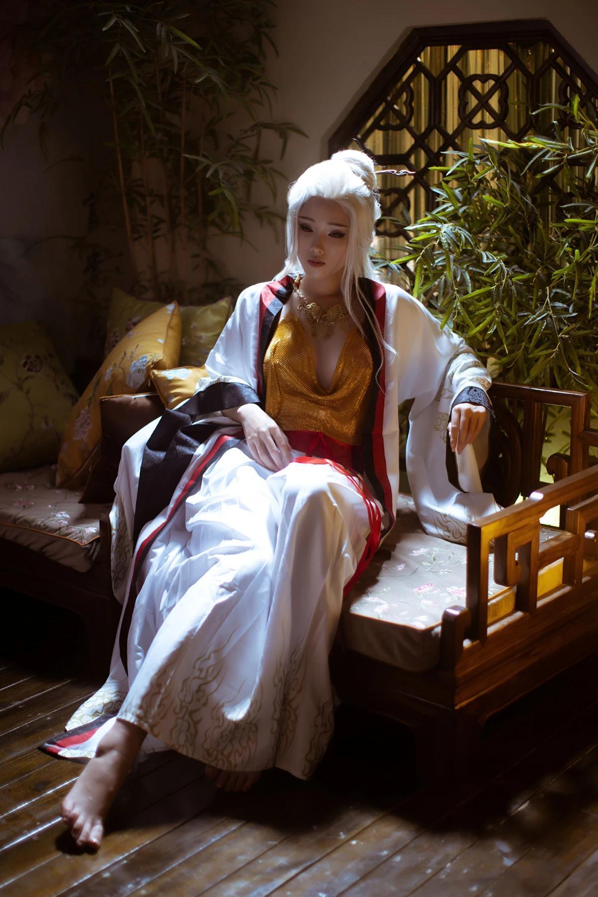 Cosplay 钛合金TiTi – 黑神话悟空 铁扇公主(8)
