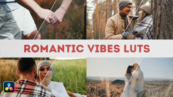 Romantic Vibes Luts Davinci Resolve - VideoHive 51757837