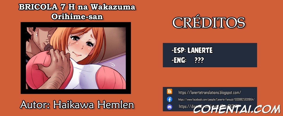 BRICOLA 7 H na Wakazuma Orihime-san (Bleach) xxx comics manga porno doujin hentai español sexo 